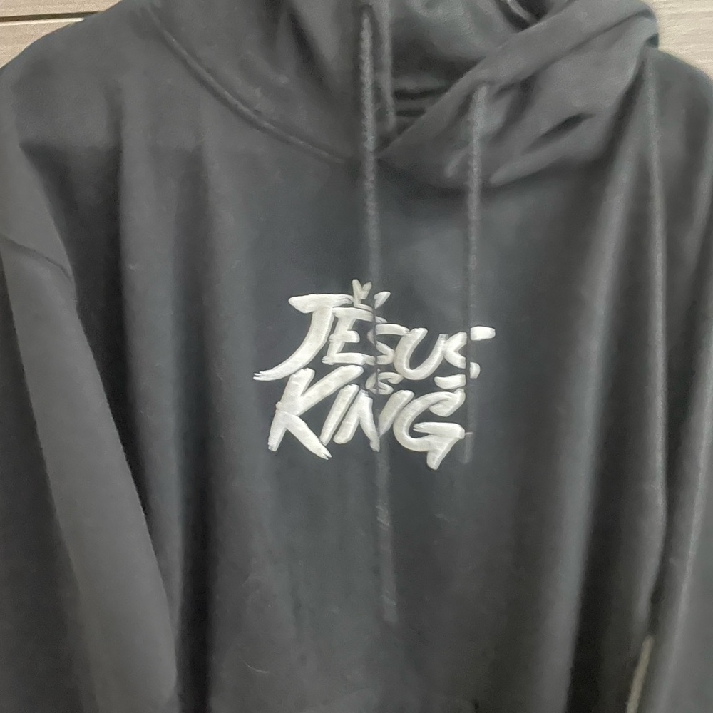 Jesus is King Hoodie (New and Unworn)